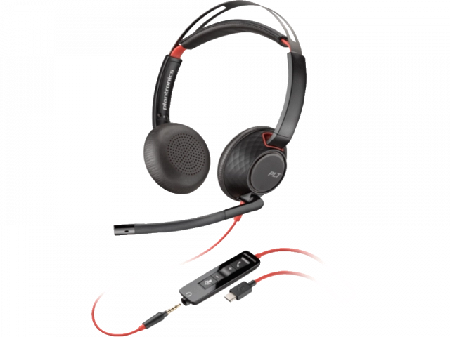 Slušalice HP Poly BW 5220 USB-C HS +3.5mmP +USB-C/A/8X231AA/crna