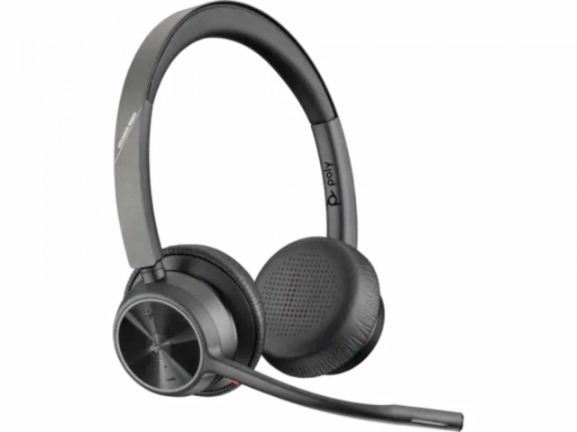 Slušalice HP Poly Voyager 4320-M Microsoft Teams Cert Headset +BT700 dongle +Charging Stand/USB-C