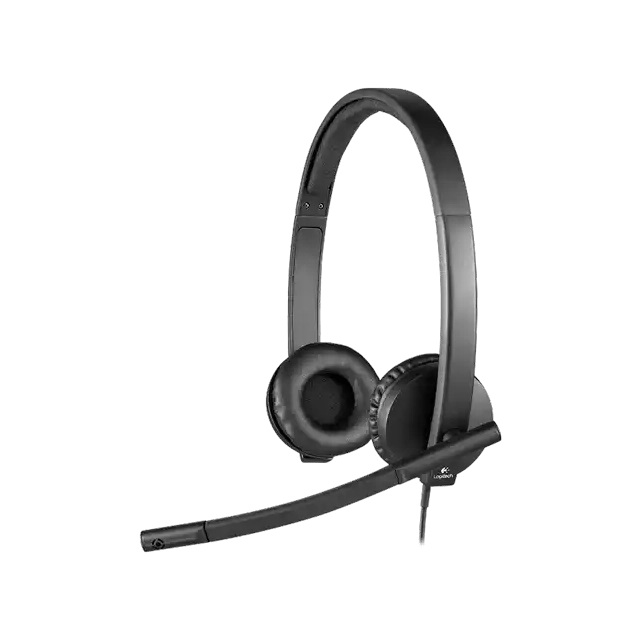 Slušalice sa mikrofonom Logitech H570e 981 000575, crne