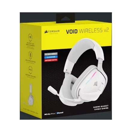 Slušalice Wireless gaming Corsair Void RGB Elite bele CA-9011380-WW