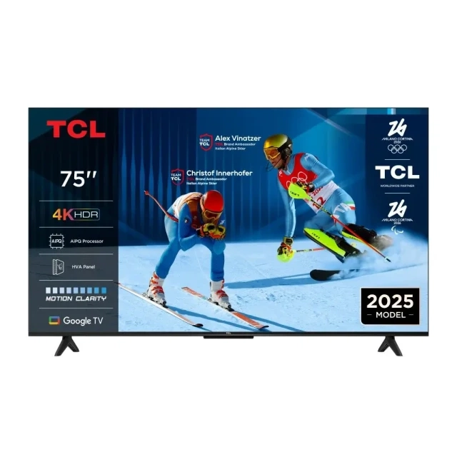 SMART LED TV 75 TCL 75V6C 3840x2160/4K/UHD/60Hz/DVB-T2/C/S2/Google TV