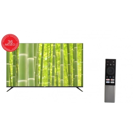 SMART LED TV Zeus 65 ZE65UST2 3840x2160/4K/Wi-Fi/BT/Smart remote/frameless/Android 14/GaiaOS 4.0
