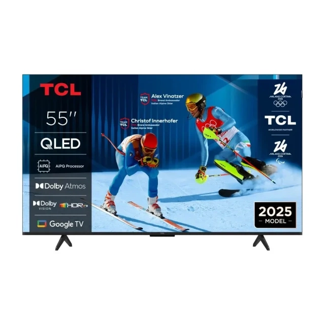 SMART QLED TV 55 TCL 55P7K 3840x2160/4K/UHD/60Hz/DVB-T2/C/S2/Google TV