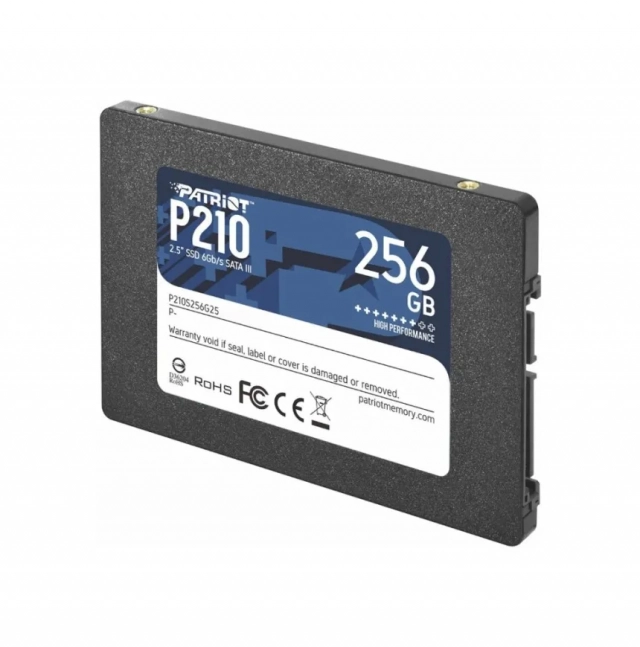 SSD 2.5 SATA3 256GB Patriot P210 530MBs/400MBs P210S256G25
