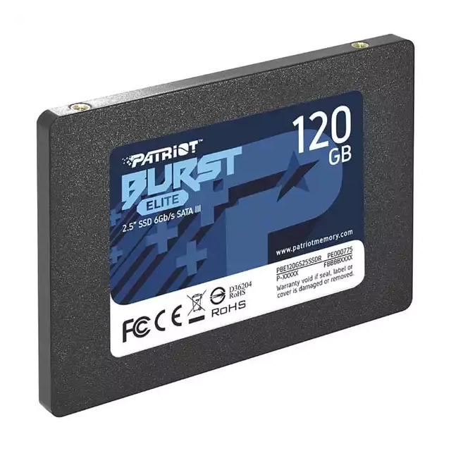 SSD 2.5 SATA3 6Gb/s 120GB Patriot Burst Elite 450MBs/320MBs PBE120GS25SSDR