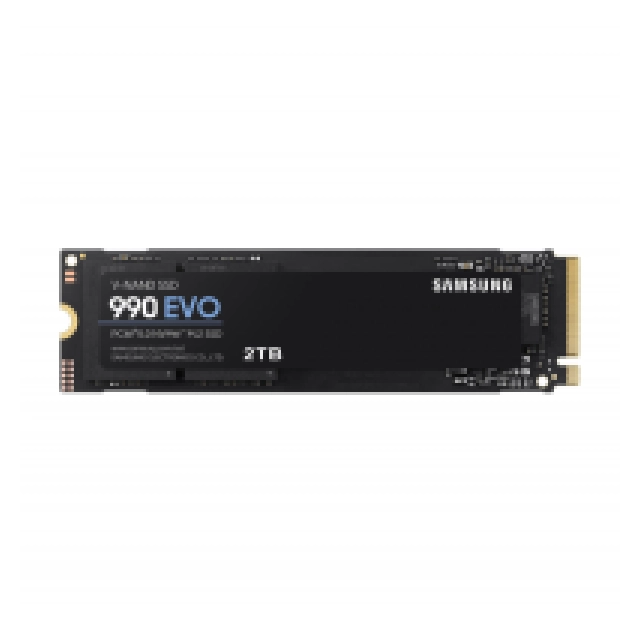 SSD M.2 NVMe 2TB Samsung 990 EVO Series,5000 MB/s 4200 MB/s  MZ-V9E2T0BW