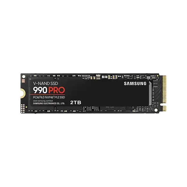 SSD M.2 NVME 2TB Samsung 990 Pro  MZ-V9P2T0BW 7450MBs/6900MBs
