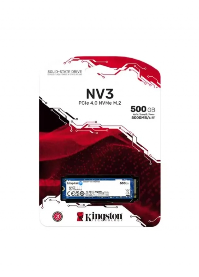 SSD M.2 NVME 500GB Kingston SNV3S/500G 5000MBs/3000MBs