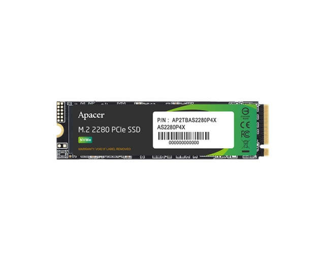 SSD M.2 NVME 512GB Apacer AS2280P4X 2100MBs/1700MBs