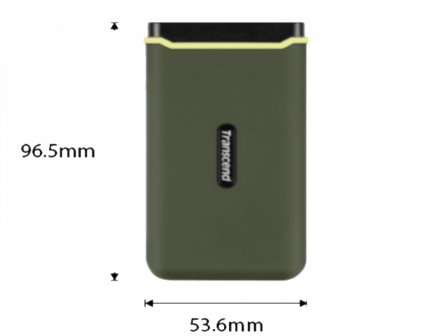 SSD TRANSCEND ESD380C 2000GB/eksterni/USB 3.2/type c/crna