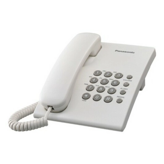 Stoni telefon Panasonic KX-TS 500 FXW white