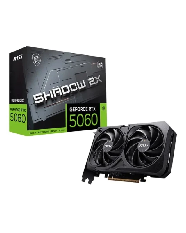 SVGA MSI RTX 5060 8G SHADOW 2X OC MAX GDDR7
