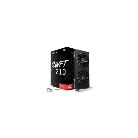 SVGA XFX Radeon RX 7600 Speedster 8GB SWFT210 Core Edition, RX-76PSWFTFY