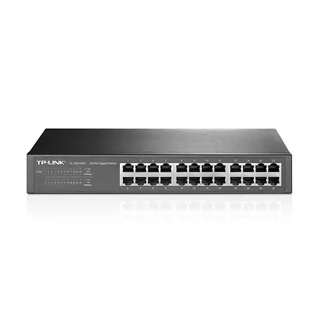Switch TP-LINK TL-SG1024D Gigabit/24x RJ45/10/100/1000Mbps/Desktop/Rackmount metalno kuciste
