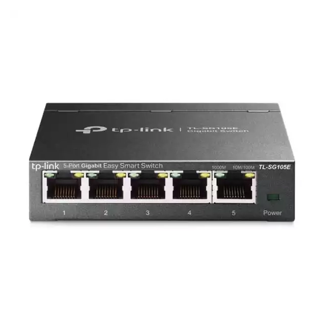 Switch TP-LINK TL-SG105E Gigabit/5x RJ45/10/100/1000Mbps/eSmart/Desktop metalno kuciste