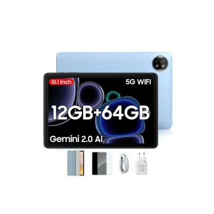 Tablet 10.1 Blackview Tab 20 Wifi 800x1280 HD+ IPS/4GB/64GB/5MP-8MP/Android 15/blue