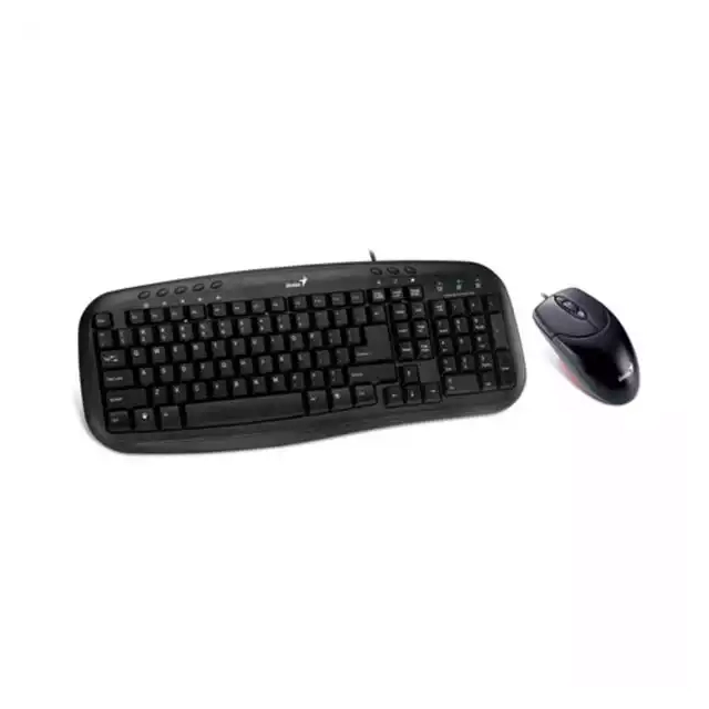 Tastatura + miš Genius KM-200 YU USB black