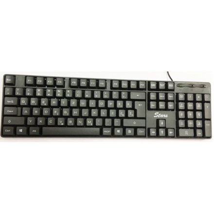 Tastatura Stars Solutions USB YU black