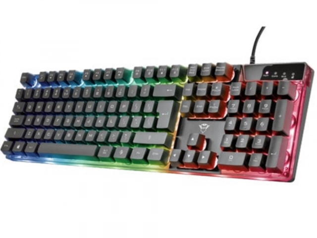 Tastatura TRUST GXT 835 AZOR žicna/RGB/gaming/crna