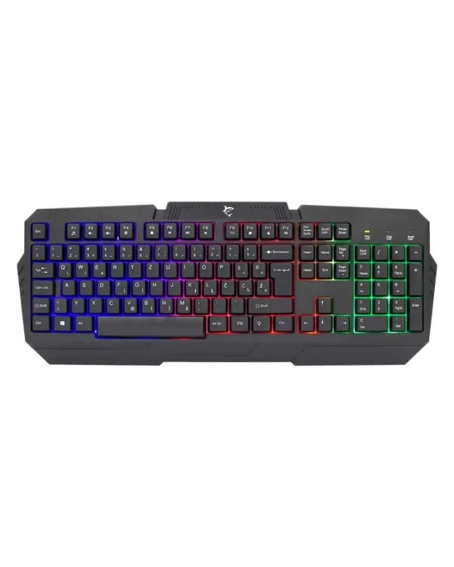 Tastatura White Shark DAKOTA Full Layout/RGB/Membranska/Crna/SR