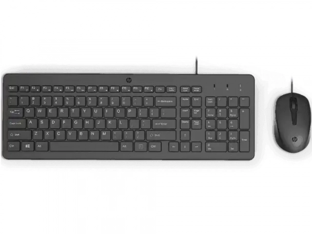 Tastatura+miš HP 150 žicni set/US/240J7AA/crna
