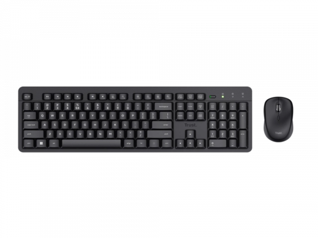 Tastatura+miš TRUST ODY II/US/crna