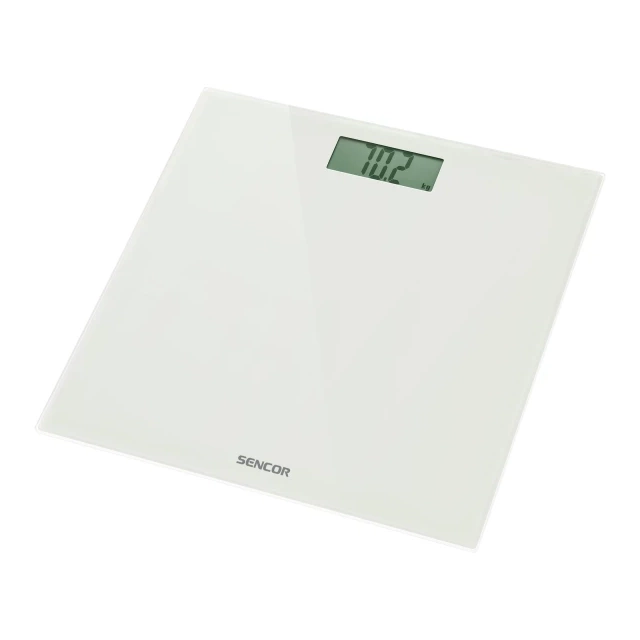 Telesna vaga Sencor SBS 2301WH/LCD/bela