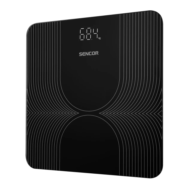 Telesna vaga Sencor SBS 2476BK/LCD/crna