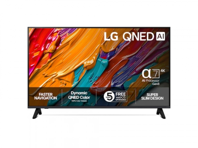 Televizor LG 55QNED72B3B/QNED-Mini LED/55"/4K Ultra HD/smart/webOS 26/crna