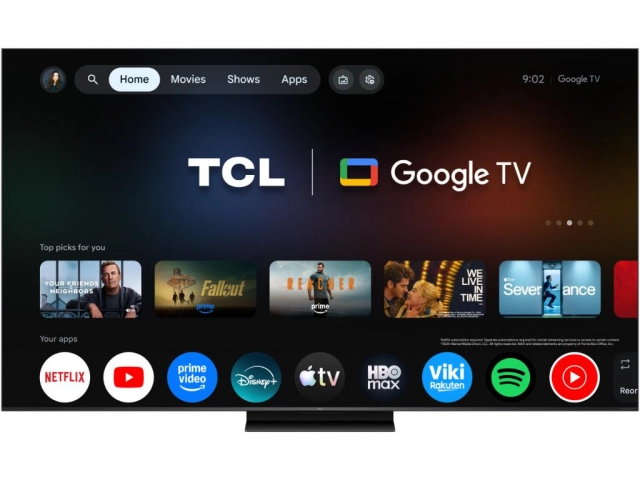 Televizor TCL 65C7L/SQD-MiniLED/65"/4K UHD/144Hz/Google TV/Bang&Olufsen/crna