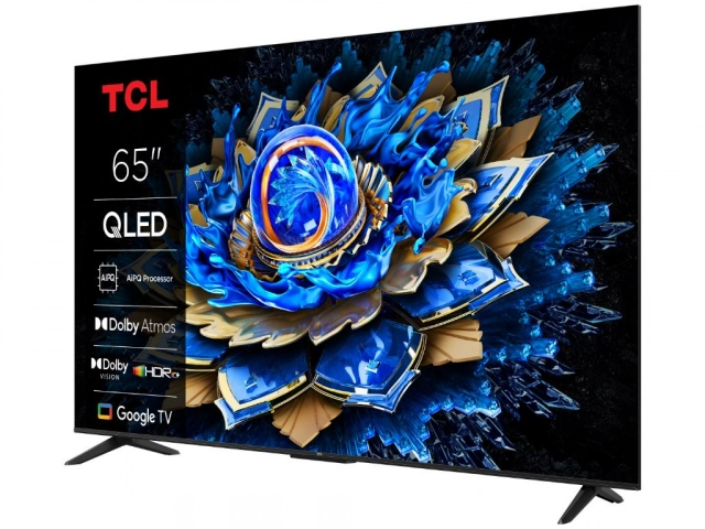 Televizor TCL 65T69C/QLED/65"/4K UHD/60Hz/Google TV/crna