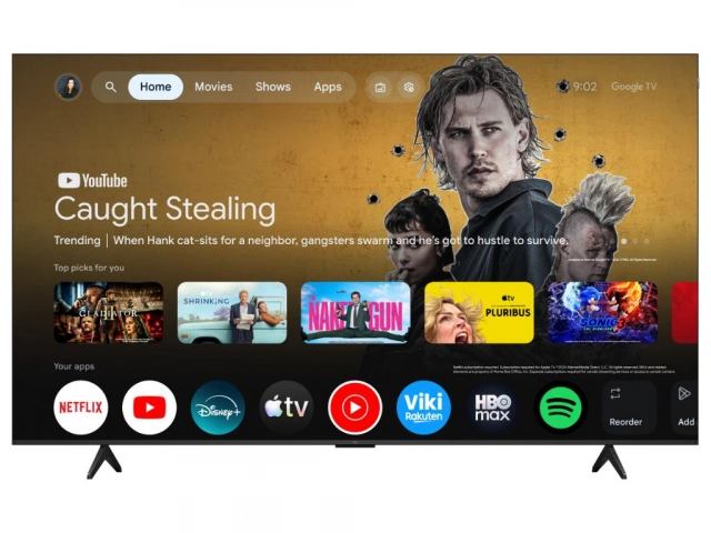 Televizor TCL 85P7L/QLED/85"/4K UHD/60Hz/Google TV/crna