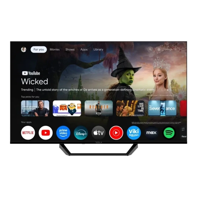 Televizor TESLA 43E655BFS/D-LED/43"/Smart/Google TV/crna