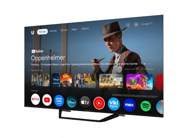 Televizor TESLA 55E655BUS/D-LED/55"/UHD/Smart/Google TV/crna