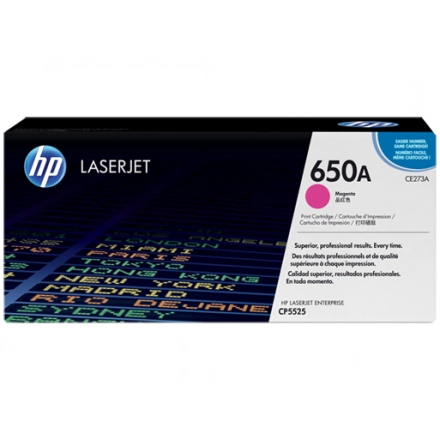 Toner HP 650A Contractual/crvena