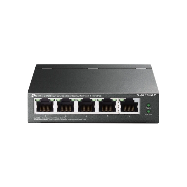 TP-LINK TL-SF1005LP PoE switch 5 porta 10/100mb/s 