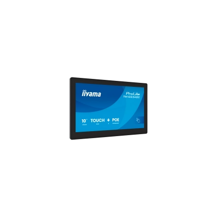 TW1023ASC-B3P 10,1" Panel-PC with Android 13+GMS, SOC uad-core RK3568 4GB, Storage 32GB, PCAP 10-Points Touch, 280x800, IPS panel, Speakers, POE, WIFI, BT5.2, SD Slot, HDMI-out