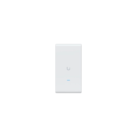 Ubiquiti U6-Mesh-Pro-EU Indoor/outdoor WiFi 6 AP with 4 spatial streams, an integrated super antenna, and a gigabit passthrough port