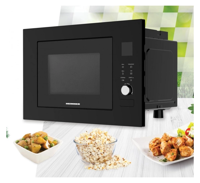 Ugradna mikrotalasna Heinner HMW-BI2360BK 23l/800W/100W Grill/Crna