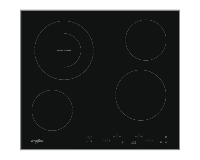 Ugradna ploca WHIRLPOOL AKT 8601 IX ugradna/staklokeramicka/4 zone/crna