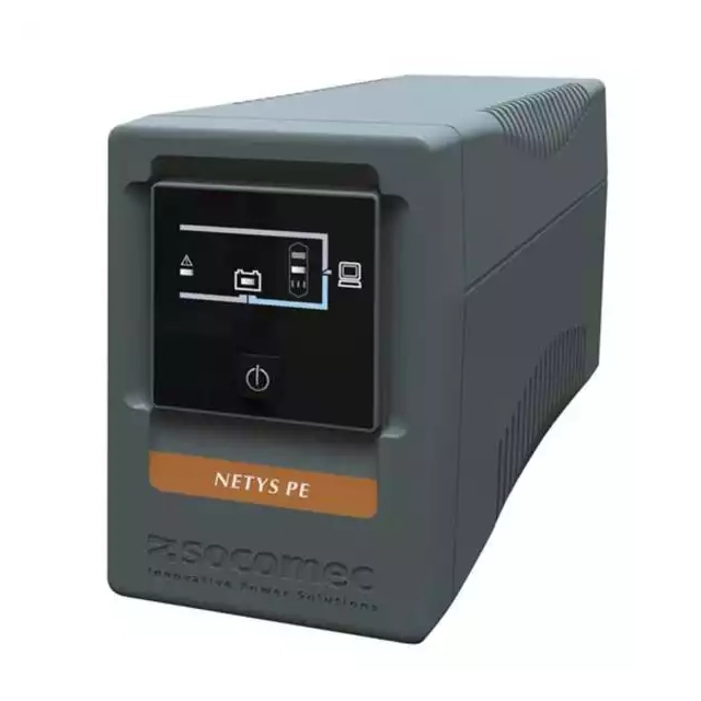 UPS Socomec NeTYS PE 600VA/360W 230V 50/60Hz AVR, Step wave