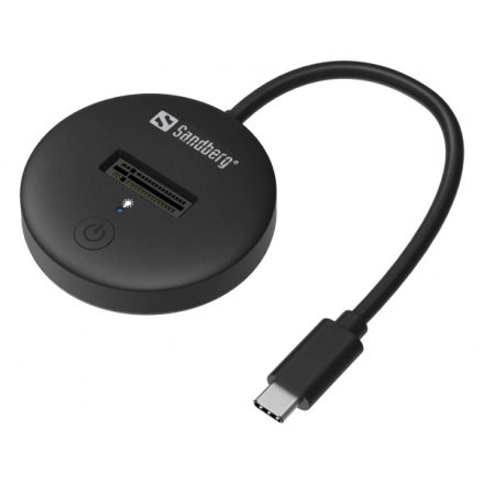 USB 3.2 Dock Sandberg za M.2+NVMe SSD 136-47