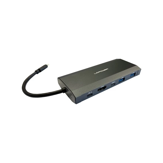 USB-C HUB + M.2 SSD kućište LC-Power LC-HUB-C-MULTI-7-M2