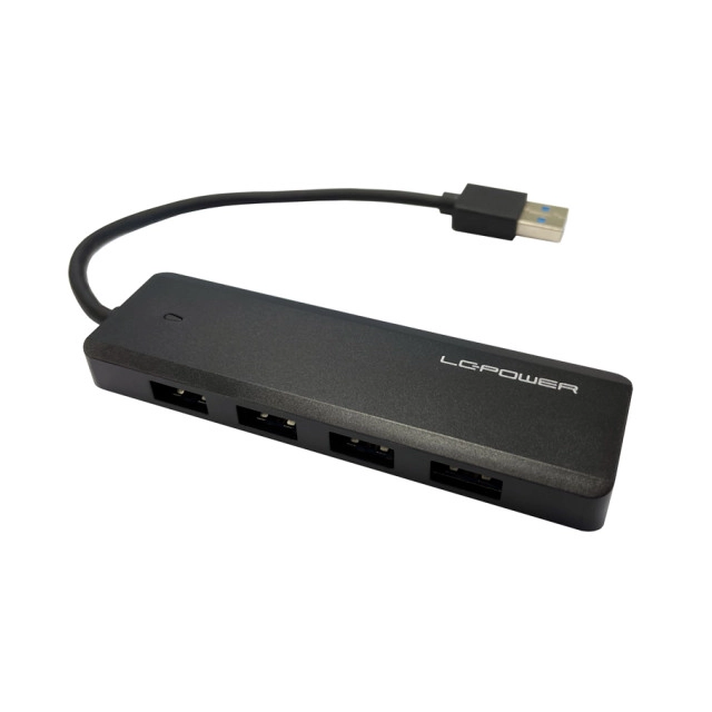 USB HUB LC Power LC-HUB-U3-4-V2 external USB3.2 Gen 1x1 HUB,4xUSB-A ...