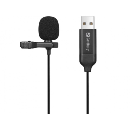 USB streamer mikrofon Sandberg Clip 126-40