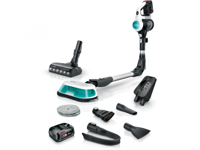 Usisivac i mop BOSCH BCS712HYG5/2u1/Li-Ion baterija/bela