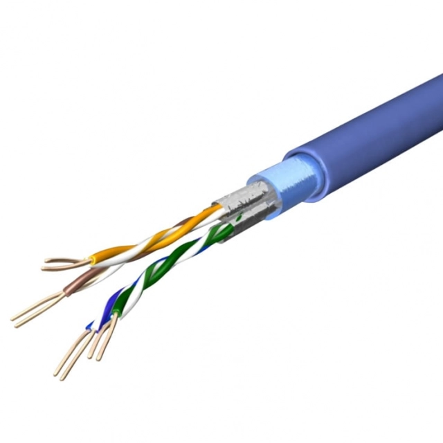 UTP kabel CAT.6A - pun presek, halogen free FTP-CAT.6A/DRAKA/500