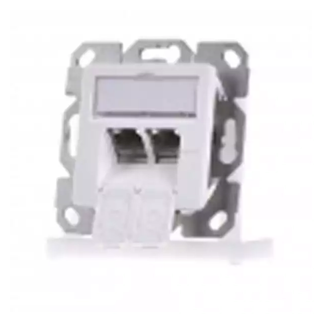 Uzidna utičnica AMJ sa 2 RJ-45 cat 6 Fully shilded STP 00020A0393