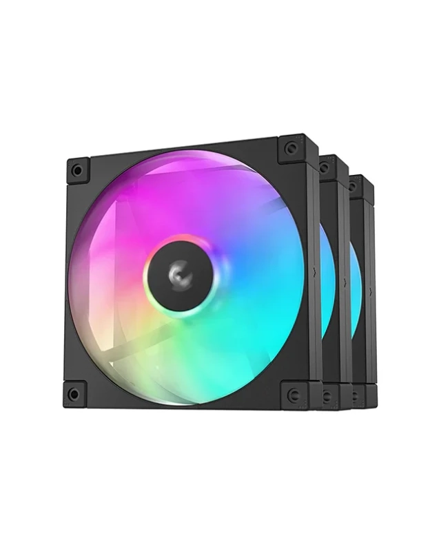 Ventilator 3-in-1 Pack DeepCool FD14Â ARGB Black, R-FD14-BKAPN3-G