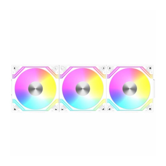 Ventilator 3in1 120mm Raidmax Modular Combo kit White, NV-MD120FWP3